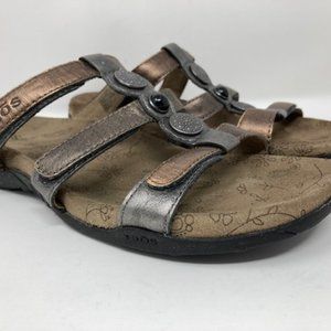 Taos Women's Leather Sandal Sz 8